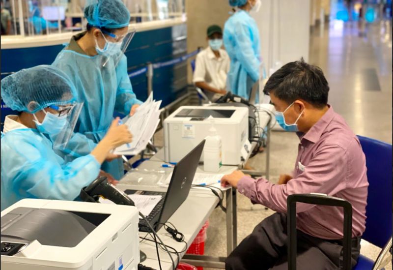 Sân bay Tân Sơn Nhất cung cấp dịch vụ xét nghiệm nhanh Covid-19