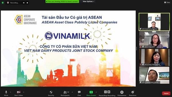 Vinamilk là công ty đầu tiên và duy nhất của Việt Nam được vinh danh là “Tài sản đầu tư có giá trị của ASEAN” (“ASEAN ASSET CLASS”)