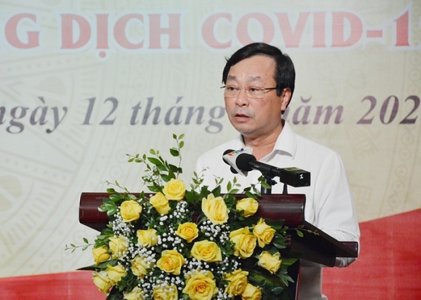 Chủ tịch UBND tỉnh Bùi Văn Quang phát biểu tại chương trình Chủ tịch UBND tỉnh Bùi Văn Quang phát biểu tại chương trình