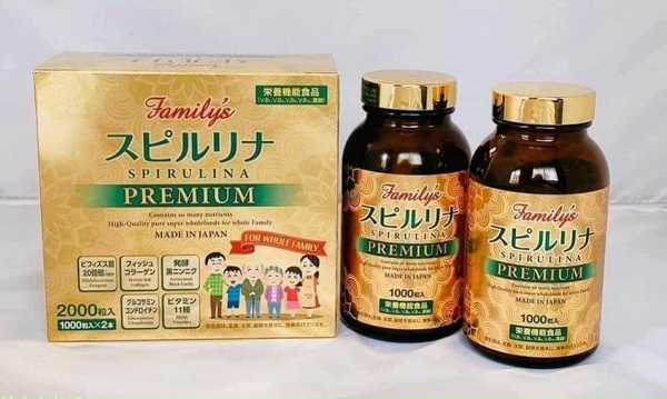 Cách phân biệt hàng nhái Tảo xoắn Spirulina Nhật Bản