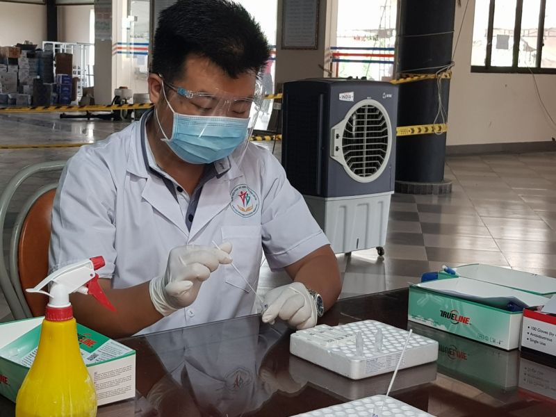 Lào Cai: Phát hiện 1 ca Covid-19 (BN 32741) là lái xe container