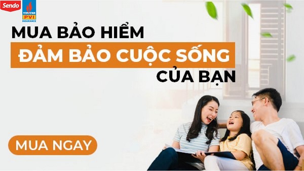 Mua Bảo hiểm PVI online trên Sendo – Bảo vệ cuộc sống trong thời đại số