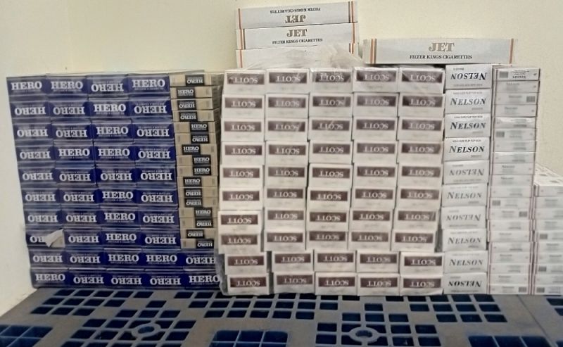 Hơn 1.700 bao thuốc lá lậu bị bắt giữ (Ảnh: Hải quan cung cấp)