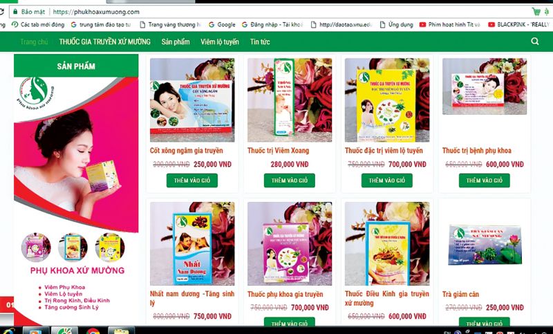 Thu hồi giấy tiếp nhận đăng ký bản công bố, giấy xác nhận nội dung quảng cáo các sản phẩm của thuốc gia truyền Xứ Mường