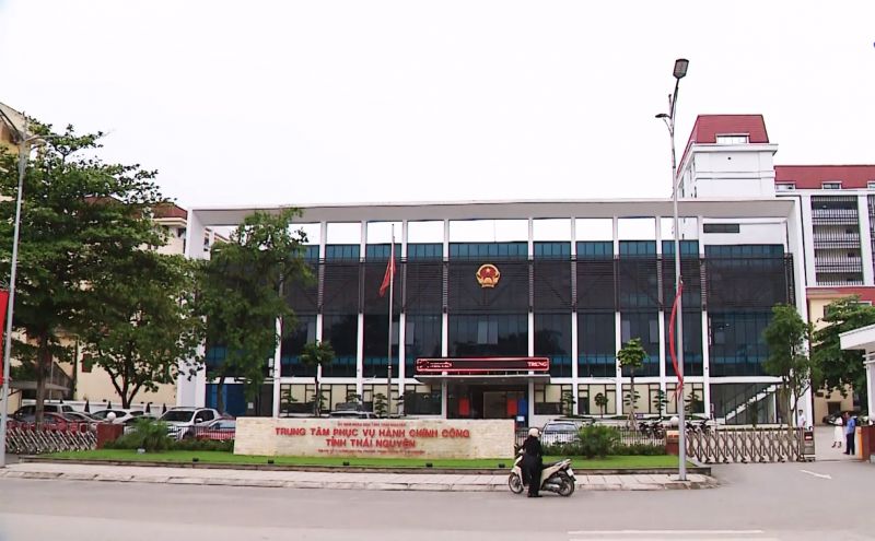 Trung tâm Dịch vụ công của tỉnh Thái Nguyên