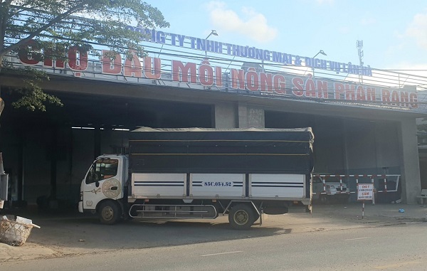 Ninh Thuận: Tạm thời đóng cửa chợ đầu mối nông sản Phan Rang