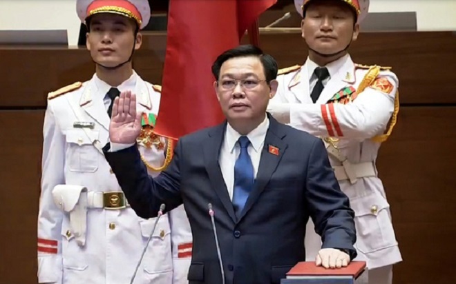 Ông Vương Đình Huệ tái đắc cử chức Chủ tịch Quốc hội khóa XV
