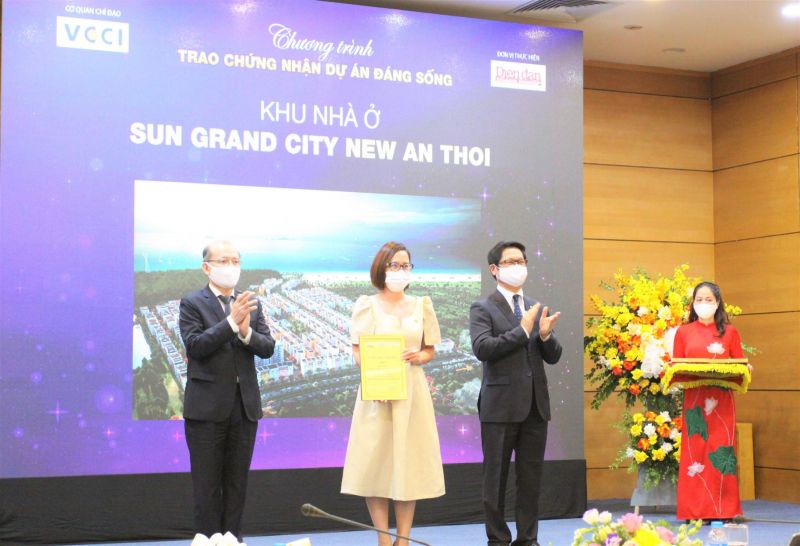 Sun Property “ẵm” 4 giải thưởng tại chương trình “Dự án đáng sống 2021”