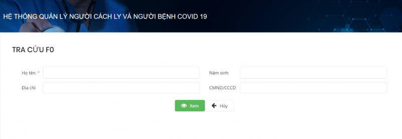 TP. HCM: Triển khai ứng dụng tra cứu thông tin Covid-19