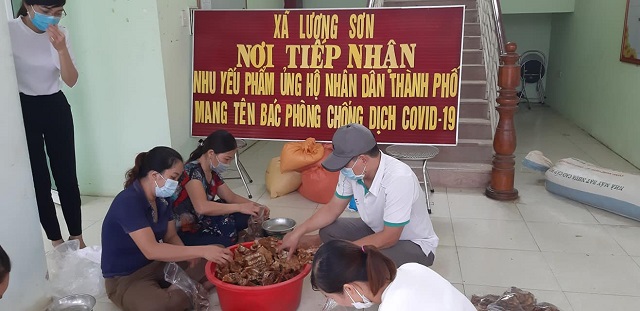 Thanh Hóa: Quyên góp, hỗ trợ nhu yếu phẩm cho người dân và lực lượng chức năng TP. HCM