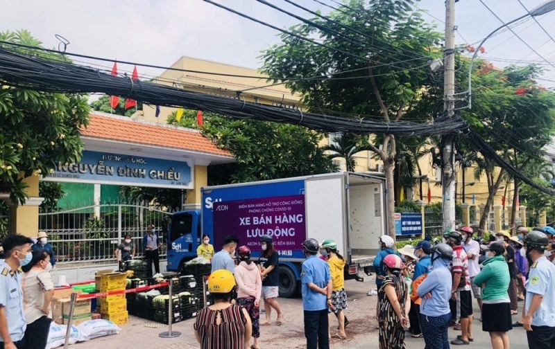 TPHCM thêm nhiều điểm bán hàng lưu động