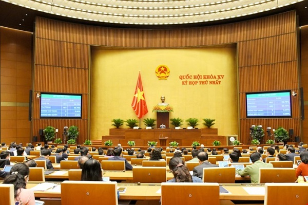 Ngày 23/7, Quốc hội thông qua nghị quyết về cơ cấu tổ chức của Chính phủ khóa XV