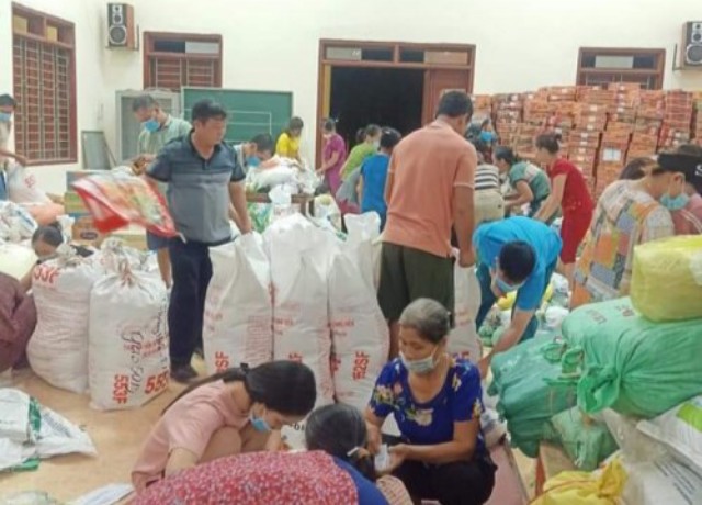 Hoằng Hóa (Thanh Hóa): Tấm lòng người dân Thị trấn Bút Sơn hướng về TP Hồ Chí Minh