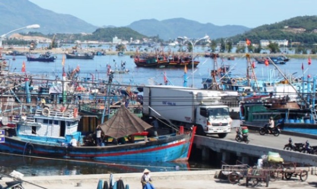 Cảng cá Thọ Quang lớn nhất miền Trung Tạm dừng hoạt động từ 15 giờ ngày 26/7