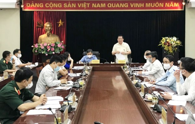 Hội nghị giữa Ban Tuyên giáo Trung ương với tỉnh Quảng Bình (ảnh VPQB)