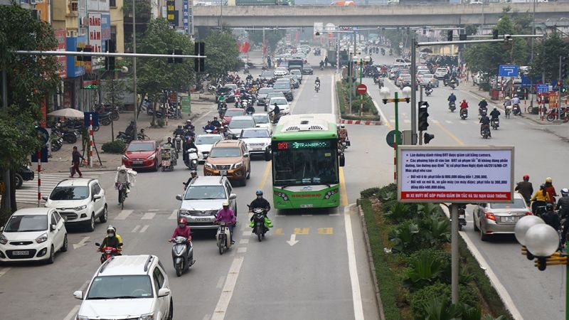 Dự án buýt nhanh BRT tại Hà Nội