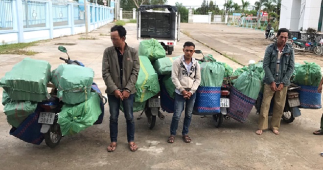 Quảng Trị: Ngăn chặn vụ vận chuyển hàng hóa nhập khẩu không có chứng từ hợp pháp