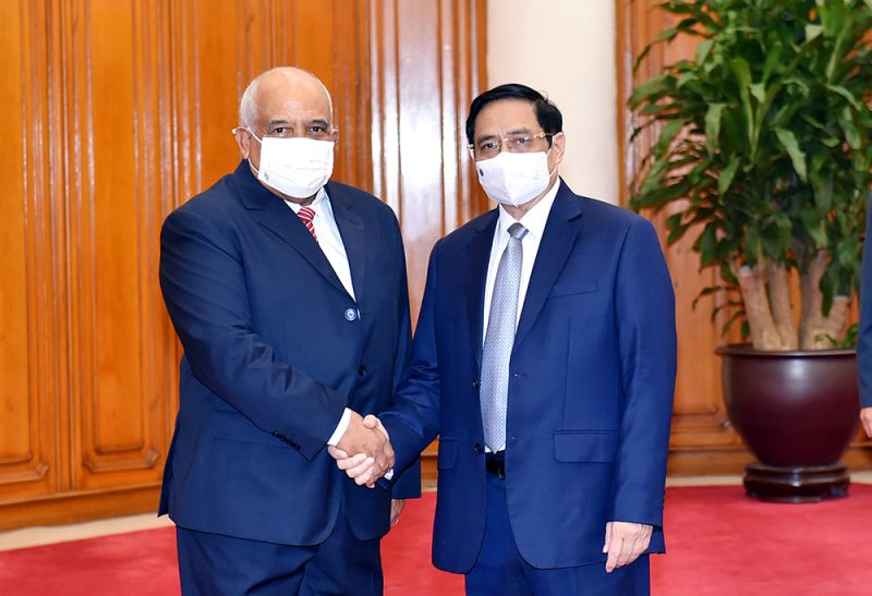 Thủ tướng Phạm Minh Chính tiếp Đại sứ Cuba, thúc đẩy việc hợp tác vaccine