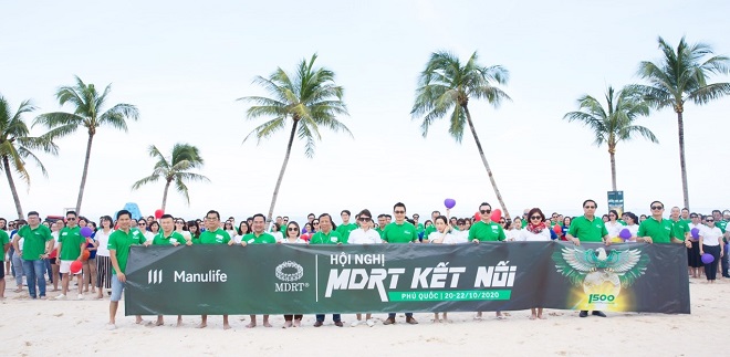 Manulife Việt Nam dẫn đầu bảng xếp hạng Bàn tròn Triệu đô tại Việt Nam