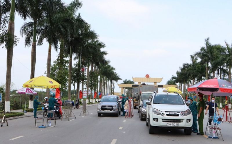 Thành phố Bắc Ninh thành lập 5 điểm Chốt chặn liên ngành kiểm soát dịch Covid-19