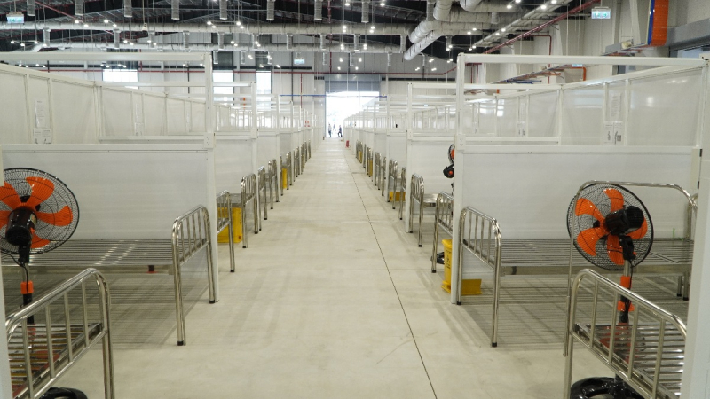 Bình Dương: Đưa vào sử dụng 2 bệnh viện dã chiến 8.300 giường