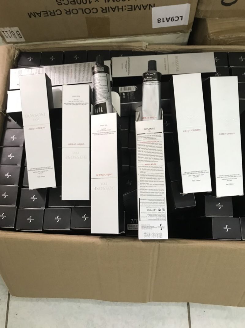 Lào Cai: Phát hiện hơn 2.000 sản phẩm kem nhuộm tóc nhãn hiệu BOSSOSE PRO nhập lậu