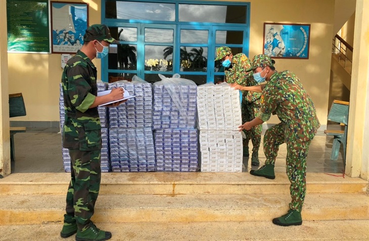 Bộ đội Biên phòng Kiên Giang: Liên tiếp bắt giữ thuốc lá ngoại nhập lậu qua biên giới