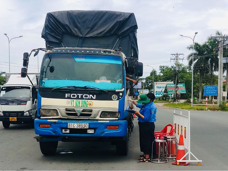 Hướng dẫn thời gian sử dụng giấy nhận diện phương tiện đi qua các địa phương đang áp dụng Chỉ thị 16