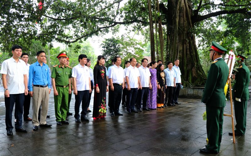 Khu di tích Quốc gia 27/7 - Nơi thể hiện truyền thống “Uống nước nhớ nguồn”