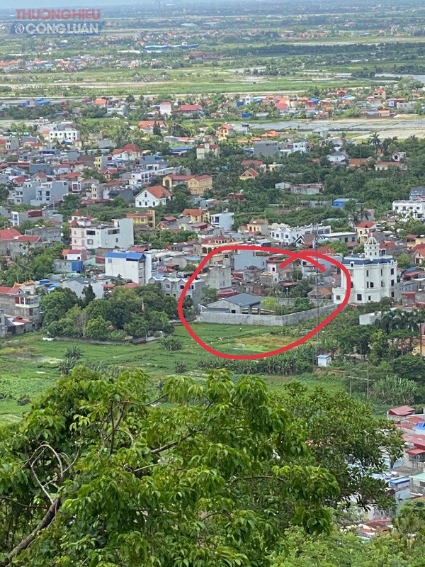 Công trình xây dựng trên đất không được phép xây dựng tại phường Văn Đẩu, Kiến An