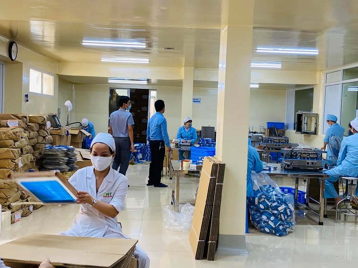 Hà Nội: Các cơ sở sản xuất, kinh doanh tại phường Phú Lãm thực hiện nghiêm các biện pháp phòng, chống dịch