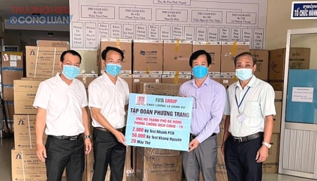 Tập đoàn Phương Trang ủng hộ TP. Đà Nẵng 20 tỷ đồng và một số thiết bị y tế phòng chống dịch