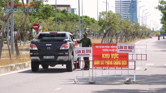 Người dân ra đường ở Đà Nẵng từ ngày 31/7 phải có giấy xác nhận mục đích thiết yếu.