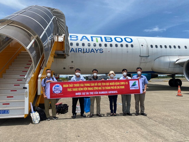 Bamboo Airways tài trợ chuyến bay chở đoàn công tác
