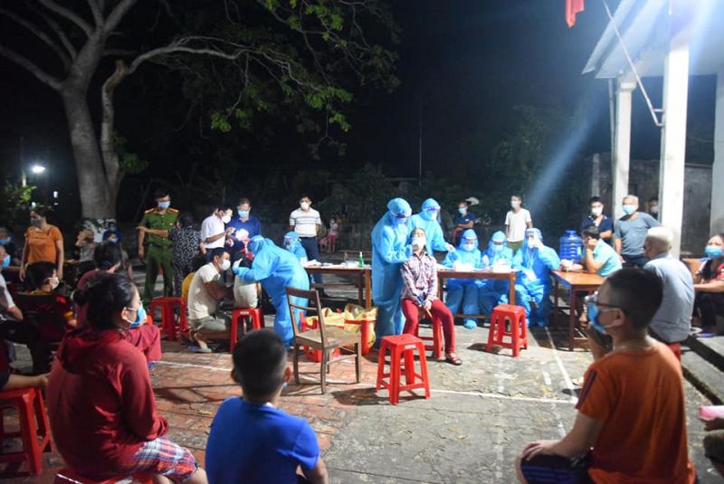 Nghệ An: Sáng 16/8, ghi nhận 4 trường hợp nhiễm Covid-19 mới