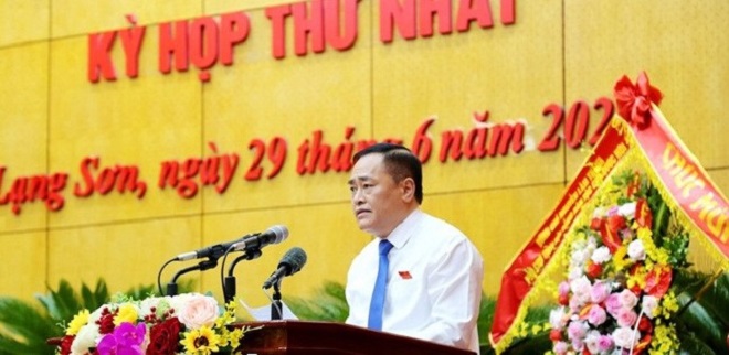 Chủ tịch UBND tỉnh Lạng Sơn Hồ Tiến Thiệu