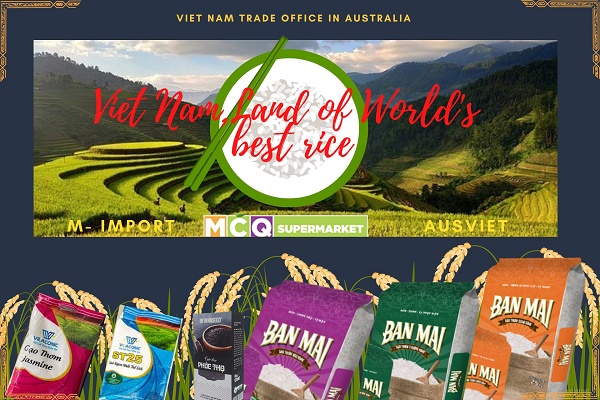Chương trình xúc tiến thương hiệu gạo Việt Nam có tên “Viet Nam, Land of World’s Best Rice” (Việt Nam, vùng đất của gạo ngon nhất thế giới)