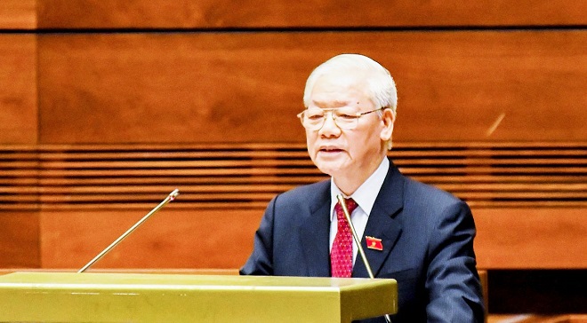 Tổng Bí thư Nguyễn Phú Trọng động viên Đảng bộ, chính quyền và nhân dân TP. Hồ Chí Minh