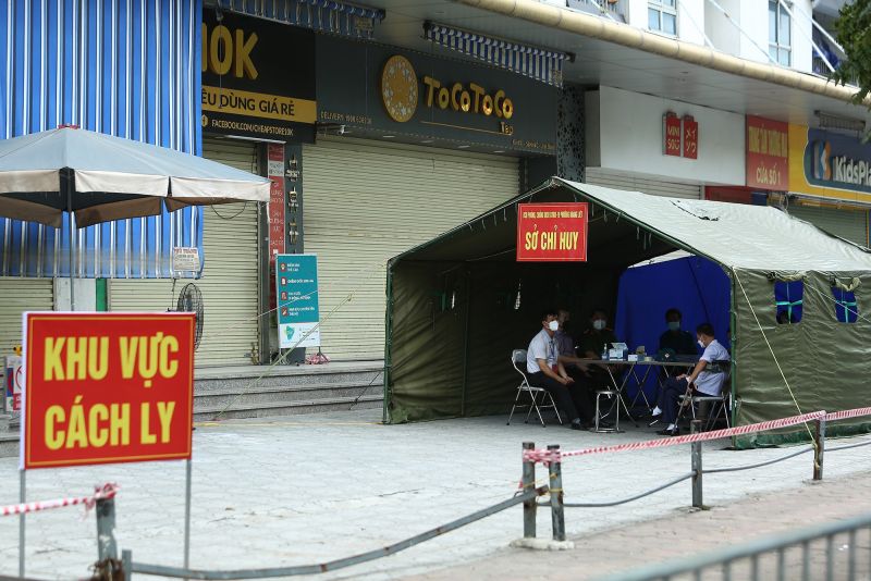 Lực lượng chức năng lập sở chỉ huy dã chiến để kịp thời chỉ đạo các công tác phòng chống dịch Lực lượng chức năng lập sở chỉ huy dã chiến để kịp thời chỉ đạo các công tác phòng chống dịch