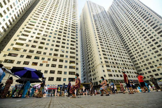 Hà Nội: Phong tỏa tòa HH4C Linh Đàm với hơn 3.000 dân