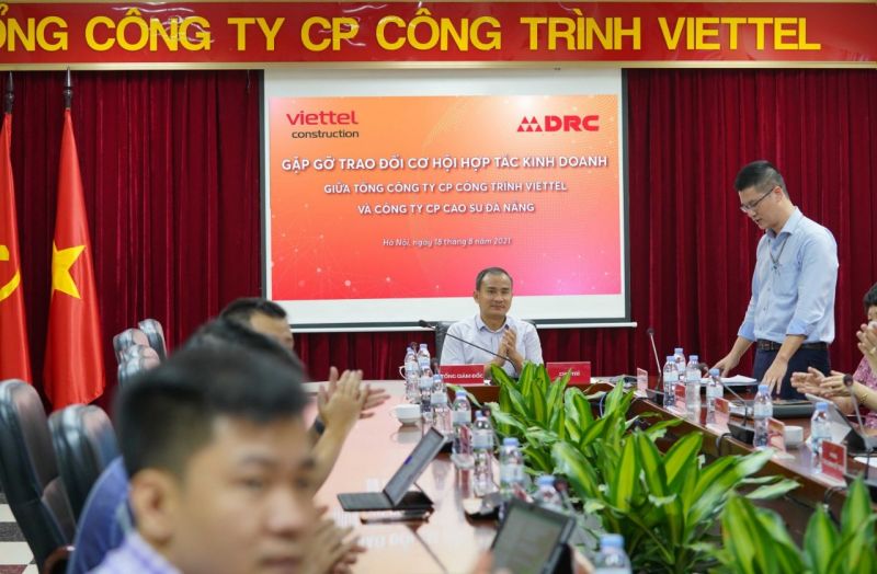 Viettel Construction và DRC hợp tác chiến lược trong chuyển đổi số
