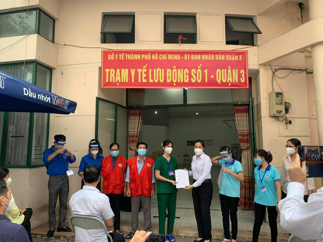 Trạm y tế lưu động tại TP Hồ Chí Minh