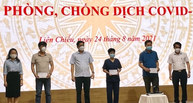 Quận Liên Chiểu (Đà Nẵng): Hỗ trợ hơn 140 triệu đồng cho giáo viên tham gia phòng, chống Covid-19