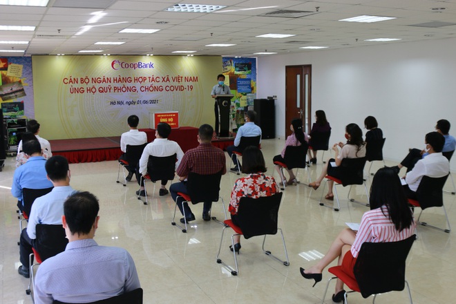 Công đoàn Ngân hàng Hợp tác xã Việt Nam phát động ủng hộ quỹ phòng, chống Covid-19.