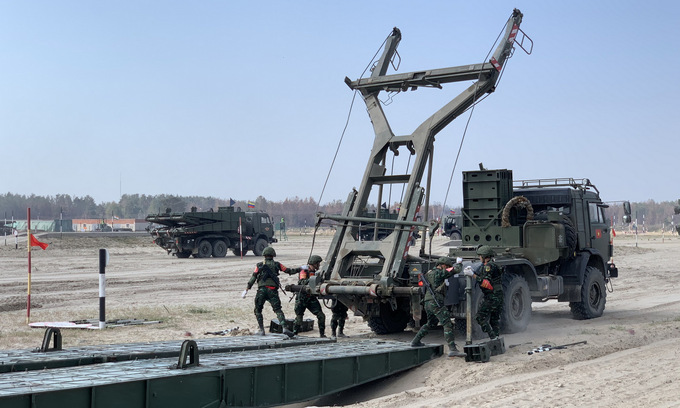 Đội tuyển Việt Nam vào chung kết Army Games