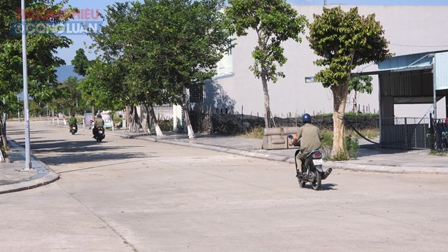 Lực lượng chức năng phường Hòa Hiệp Nam, quận Liên Chiểu tuần tra thường xuyên tai các tổ dân phố.