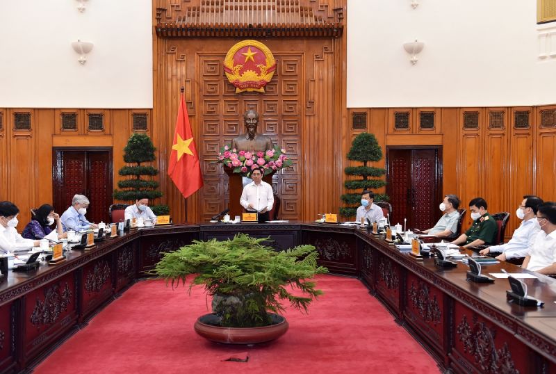 Thủ tướng Chính phủ Phạm Minh Chính làm Trưởng Ban Chỉ đạo quốc gia phòng chống, dịch bệnh COVID-19