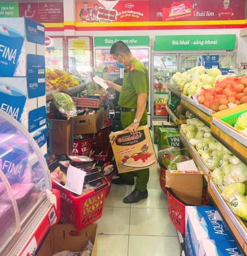 Công an (Đà Nẵng): Tổ chức 30 điểm bán hàng phục vụ người dân 4 quận không lợi nhuận