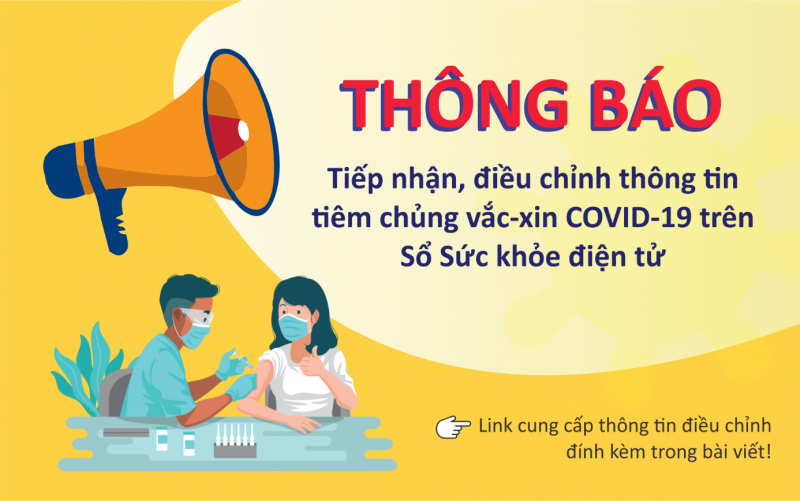 TP. HCM: Tiếp nhận, điều chỉnh thông tin tiêm vắc-xin Covid-19 trên Sổ Sức khỏe điện tử