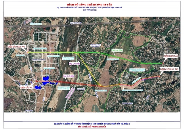 Phối cảnh dự án cầu Trà Khúc 3. Phối cảnh dự án cầu Trà Khúc 3.